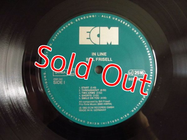 画像3: Bill Frisell / In Line (3)