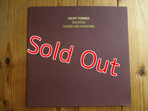 画像1: Ralph Towner / Solstice Sound And Shadows (1)