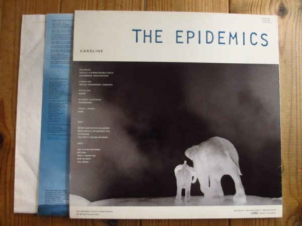画像2: スティーブヴァイ参加！■The Epidemics : Shankar - Caroline / The Epidemics (2)
