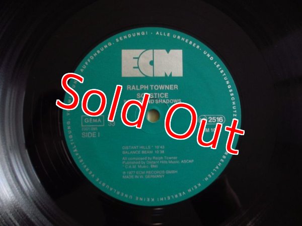 画像3: Ralph Towner / Solstice Sound And Shadows (3)