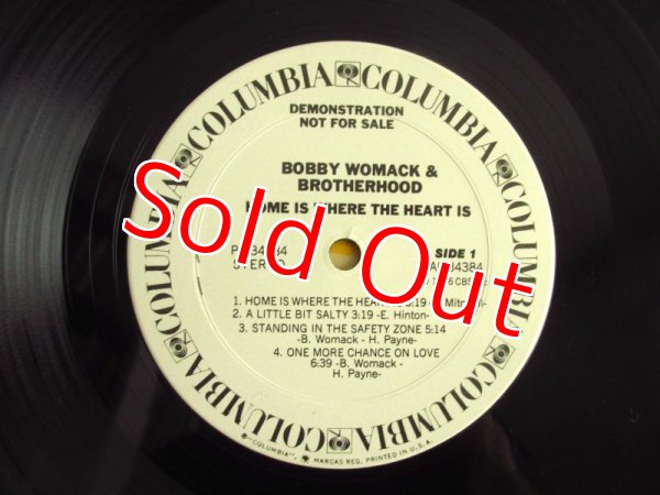 画像3: Bobby Womack & Brotherhood / Home Is Where The Heart Is (3)