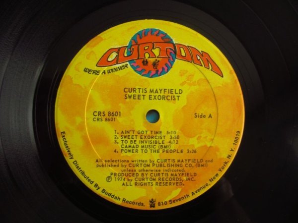 画像4: Curtis Mayfield / Sweet Exorcist (4)