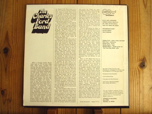 画像2: The Charles Ford Band / The Charles Ford Band (2)
