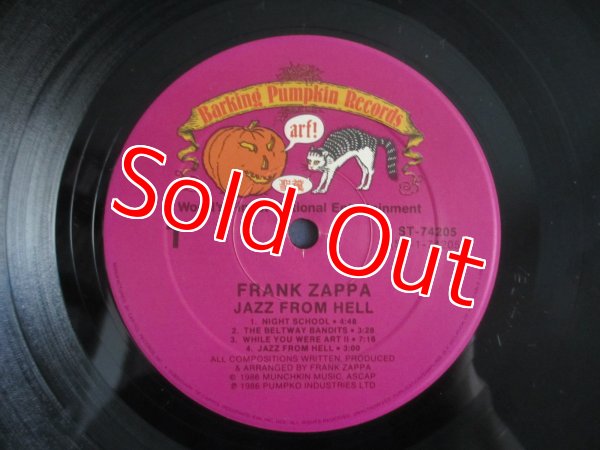 画像3: Frank Zappa / Jazz From Hell (3)