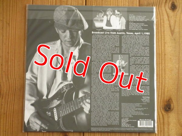 画像2: “スティーヴィー・ヴォーン”として活動していたデビュー前の貴重ライブ音源がアナログ盤で入荷！■Stevie Ray Vaughan And Double Trouble / In The Beginning (2)