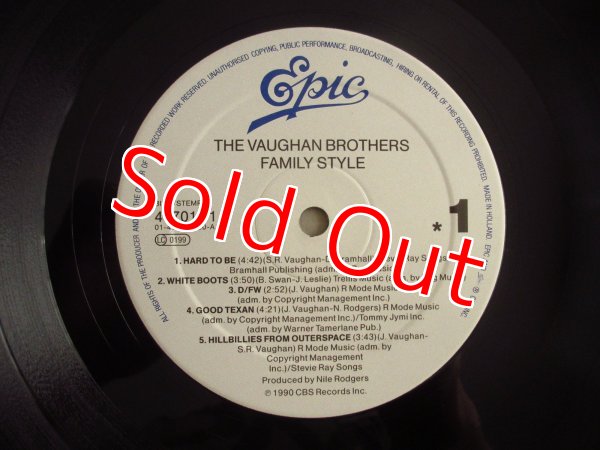 画像3: Stevie Ray Vaughan - The Vaughan Brothers / Family Style (3)