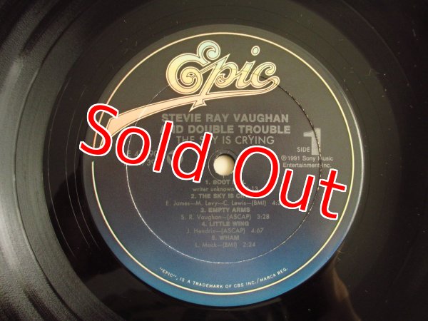 画像3: Stevie Ray Vaughan And Double Trouble / The Sky Is Crying (3)