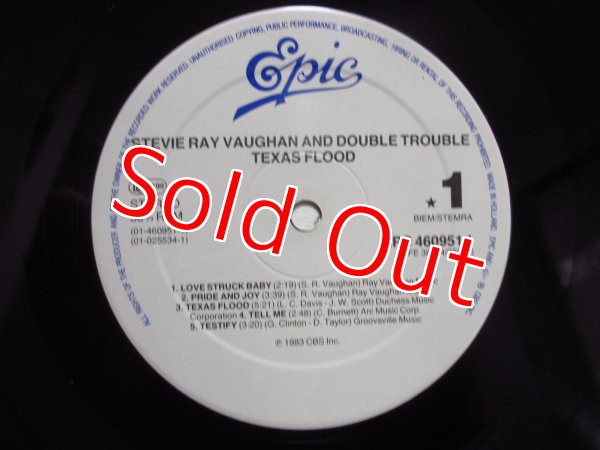 画像3: Stevie Ray Vaughan And Double Trouble / Texas Flood (3)