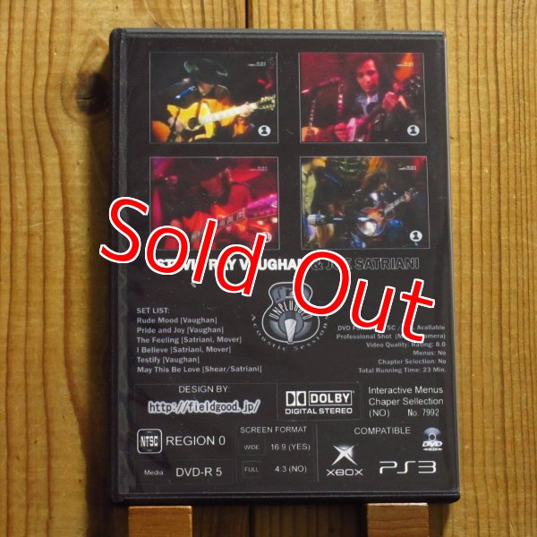 画像2: Stevie Ray Vaughan & Joe Satriani / Unplugged Blues (2)