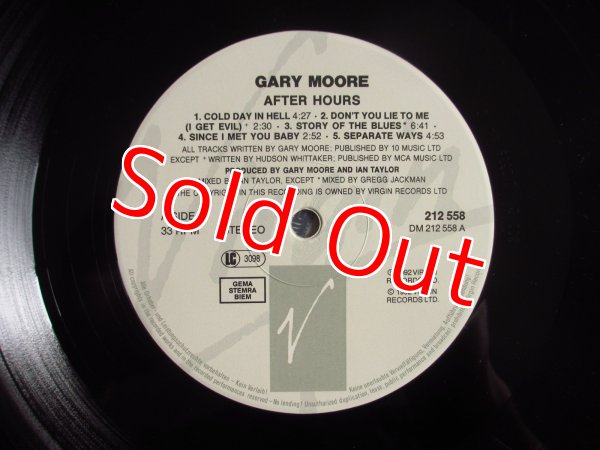 画像3: Gary Moore / After Hours (3)