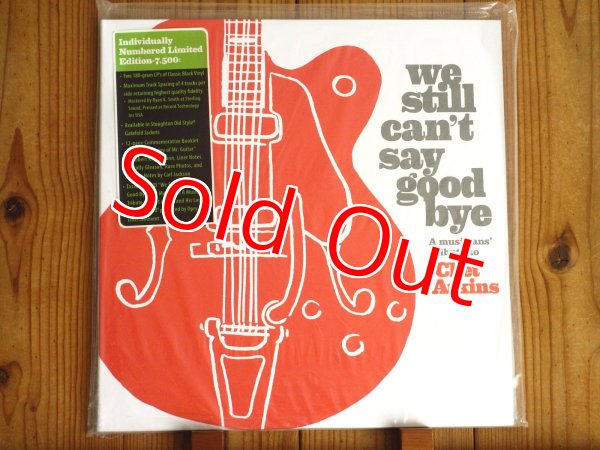 画像2: 2LP+DVD付！トミーエマニュエル、エリッククラプトン、ジェイムステイラー、ジェリーダグラス、ブレントメイスン等など...豪華メンバーによるチェットアトキンスのトリビュート・アルバム！■V.A. / We Still Can't Say Goodbye: A Musicians' Tribute To Chet Atkins (2)