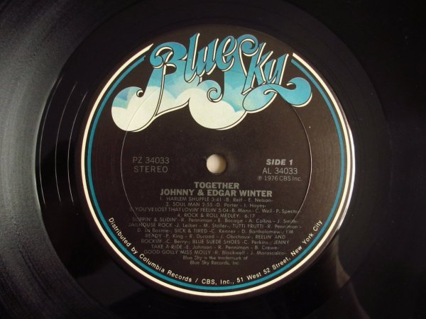 画像3: Johnny & Edgar Winter / Together (3)