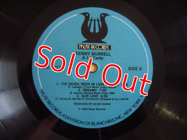 画像3: Kenny Burrell With Rufus Reid / A La Carte (3)