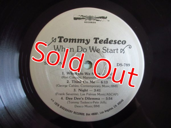 画像3: Tommy Tedesco / When Do We Start (3)