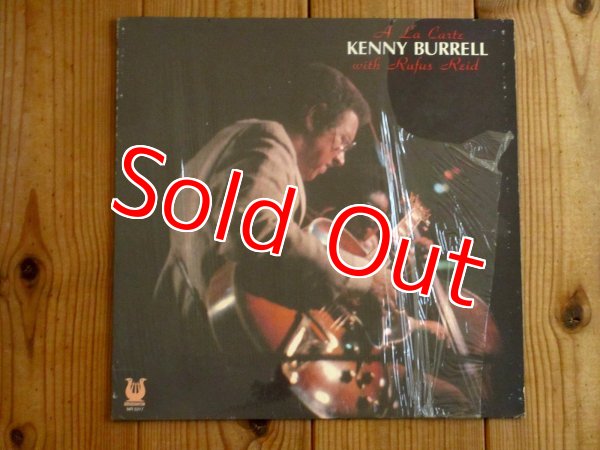 画像1: Kenny Burrell With Rufus Reid / A La Carte (1)