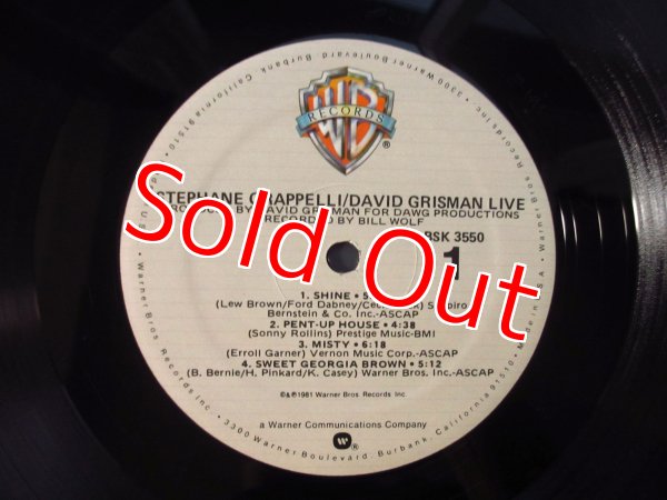 画像4: ⭐️Stephane Grappelli & David Grisman / Live (4)