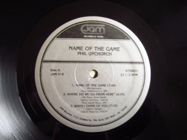 画像3: Phil Upchurch / Name Of The Game (3)