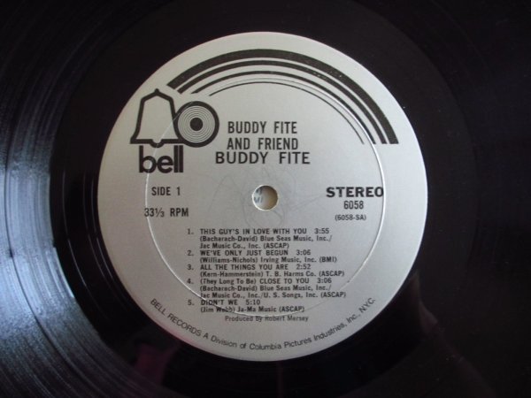 画像3: Buddy Fite / Buddy Fite And Friend (3)