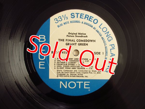 画像3: Grant Green / The Final Comedown (3)