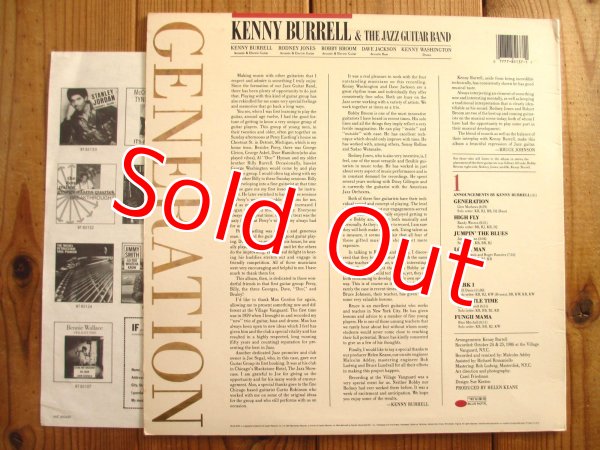 画像2: Kenny Burrell / Generation (2)
