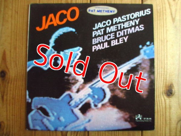 画像1: Jaco Pastorius, Pat Metheny, Bruce Ditmas, Paul Bley / Jaco (1)