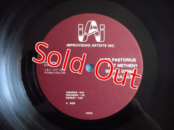 画像3: Jaco Pastorius, Pat Metheny, Bruce Ditmas, Paul Bley / Jaco (3)