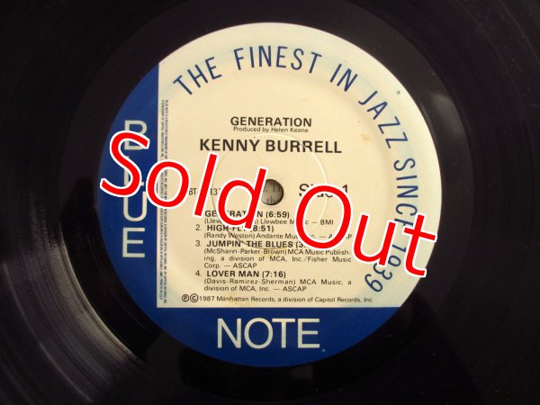 画像3: Kenny Burrell / Generation (3)