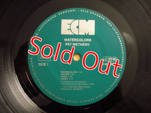 画像3: Pat Metheny / Watercolors (3)