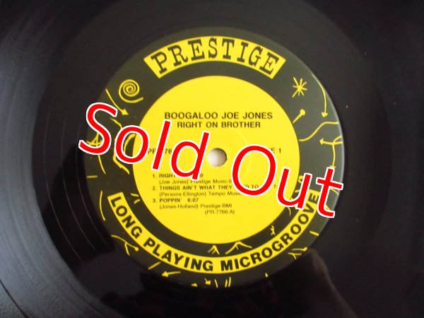 画像3: Boogaloo Joe Jones / Right On Brother (3)