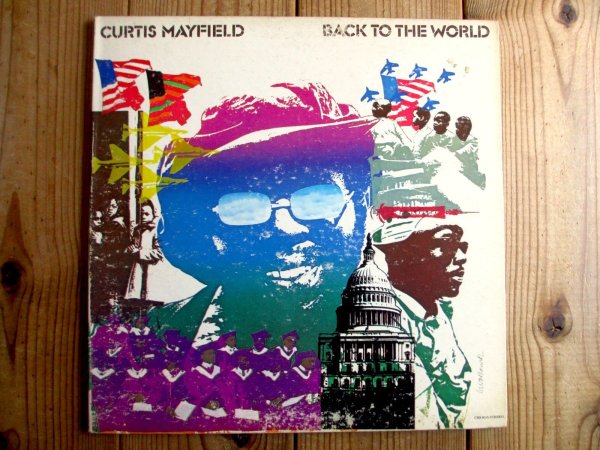 画像1: Curtis Mayfield / Back To The World (1)