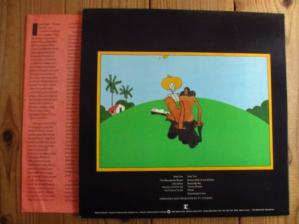 画像2: Ry Cooder / Chicken Skin Music (2)