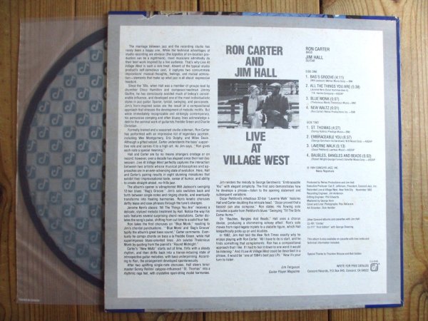 画像2: Jim Hall & Ron Carter / Live at Village West (2)