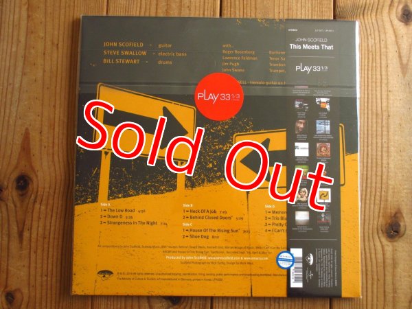 画像2: 未開封デッドストック！オーディオファンも大絶賛のKhiovシリーズから初LP化！■John Scofield / This Meets That (2)