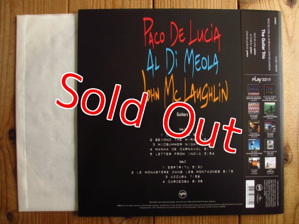 画像4: Paco De Lucia, Al Di Meola, John McLaughlin / The Guitar Trio (4)