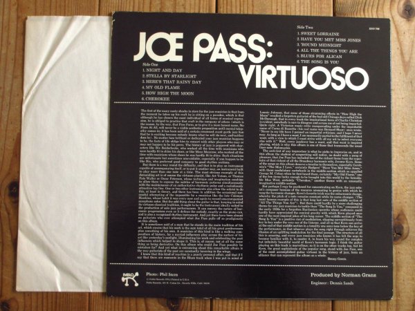 画像2: Joe Pass / Virtuoso (2)