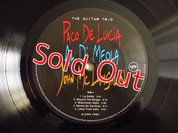 画像5: Paco De Lucia, Al Di Meola, John McLaughlin / The Guitar Trio (5)