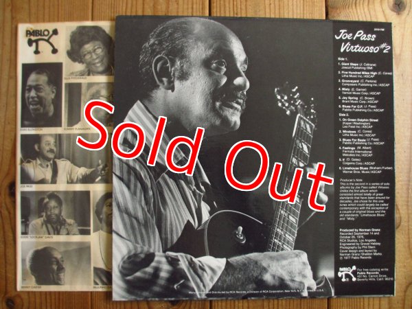画像2: Joe Pass / Virtuoso #2 (2)