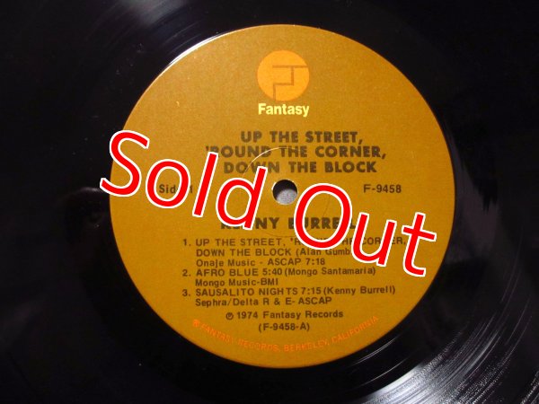 画像3: Kenny Burrell / Up The Street, 'Round The Corner, Down The Block (3)