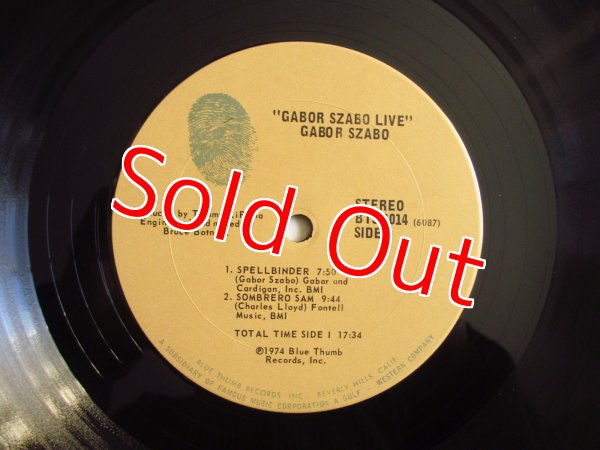 画像3: Gabor Szabo / Live With Charles Lloyd Featuring Spellbinder (3)