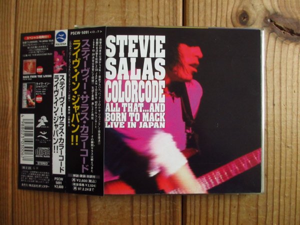 画像1: Stevie Salas Colorcode / All That...And Born To Mack - Live In Japan (1)
