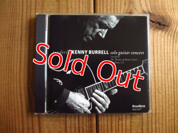 画像1: Kenny Burrell / Tenderly: Solo Guitar Concert (1)