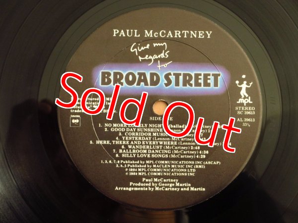 画像4: Paul McCartney / Give My Regards To Broad Street (4)