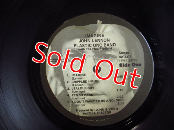 画像3: John Lennon, Plastic Ono Band With The Flux Fiddlers / Imagine (3)