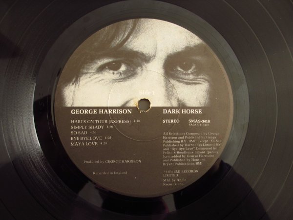 画像4: George Harrison / Dark Horse (4)