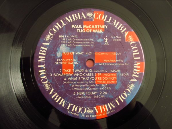 画像3: Paul McCartney / Tug Of War (3)