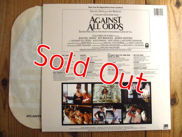 画像2: V.A. (Phil Collins, Larry Carlton, Peter Gabriel, etc.) / Against All Odds (Original Motion Picture Soundtrack) (2)