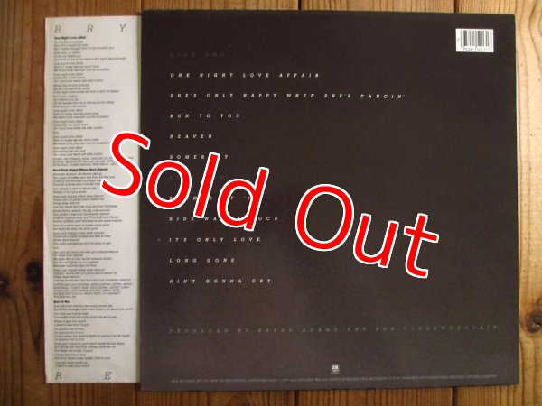 画像2: Bryan Adams / Reckless  (2)