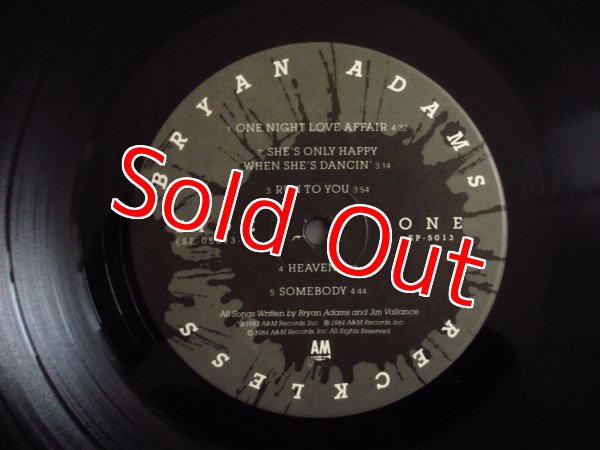 画像3: Bryan Adams / Reckless  (3)