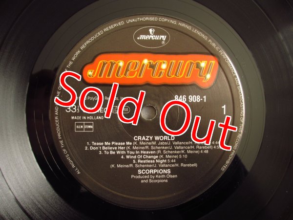 画像2: Scorpions / Crazy World (2)