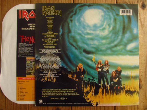 画像2: Iron Maiden / The Number Of The Beast (2)